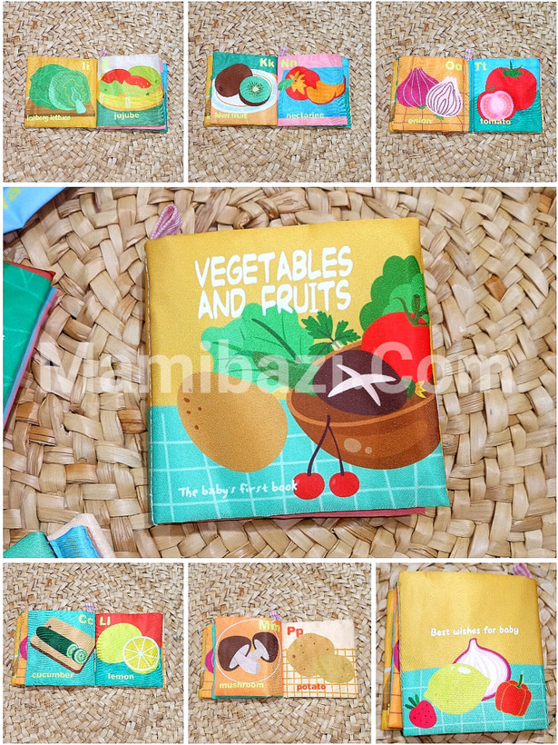 کتاب پارچه ای وارداتی خش خشی