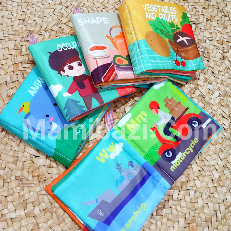 کتاب پارچه ای وارداتی خش خشی