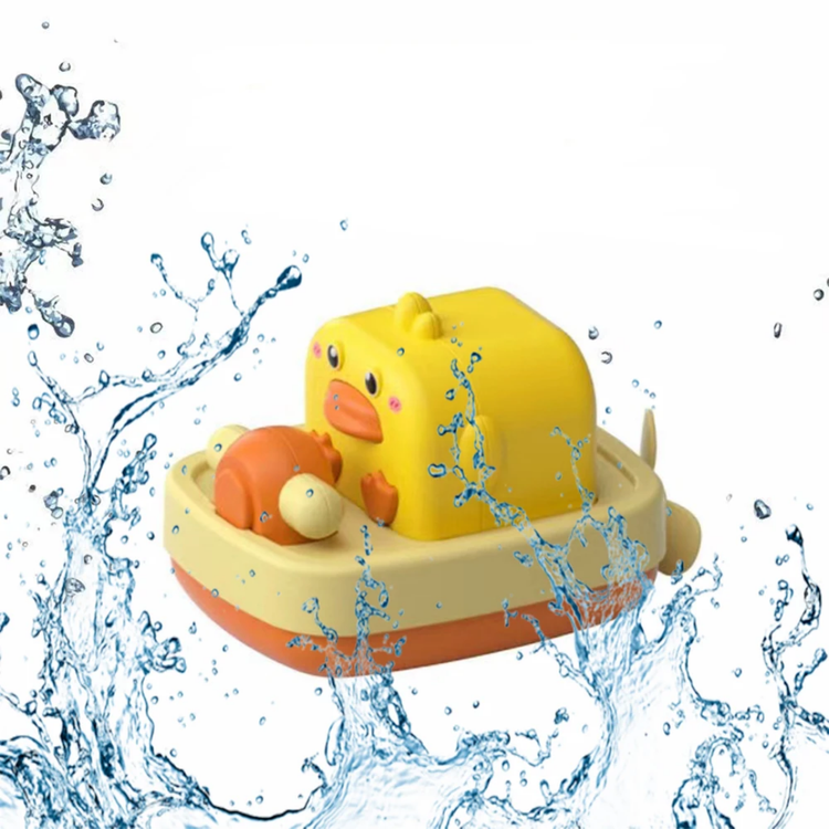 کوکی حمام طرح اردک قايق سوار