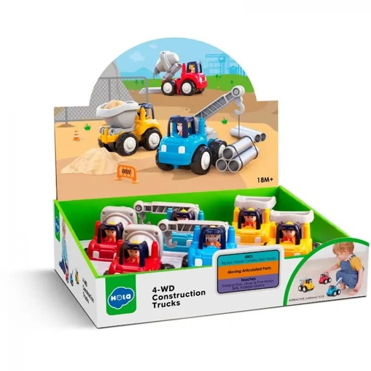 اسباب بازی ماشین راه سازی هولی تویز HUILE TOYS مدل HE7907
