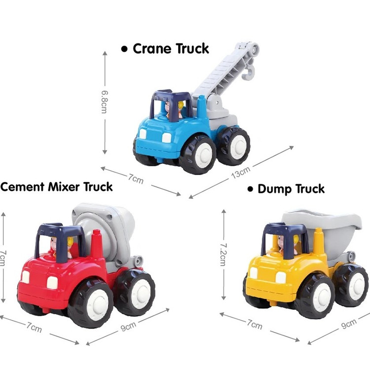 اسباب بازی ماشین راه سازی هولی تویز HUILE TOYS مدل HE7907